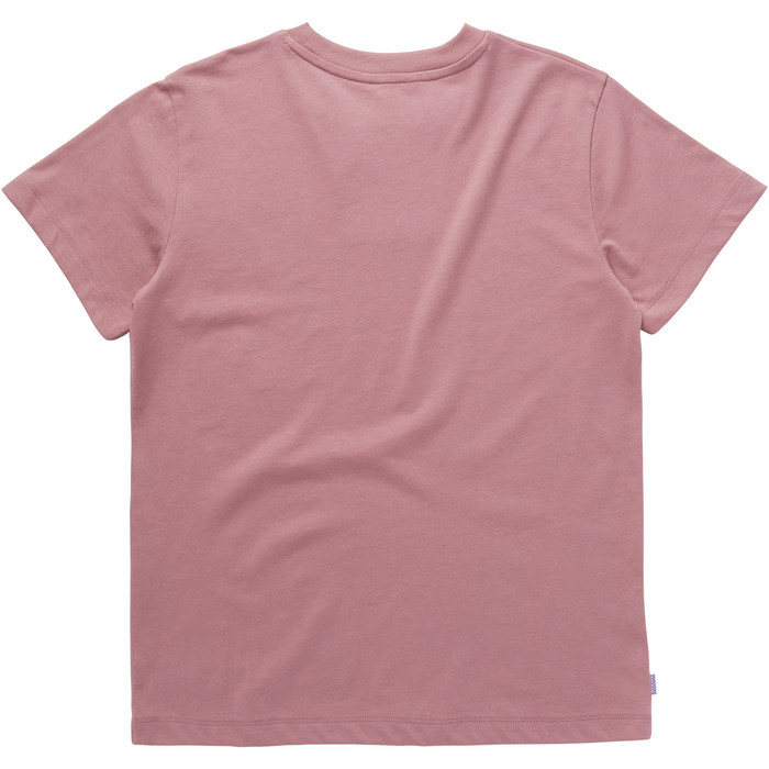 2024 Mystic Naisten Brand T-paita 35105.22035 - Plyinen Vaaleanpunainen